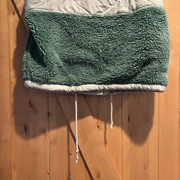 FP MOVEMENT X FREE PEOPLE Adventure Awaits Vest Beige Green XS Oversized Fit - Picture 6 of 13